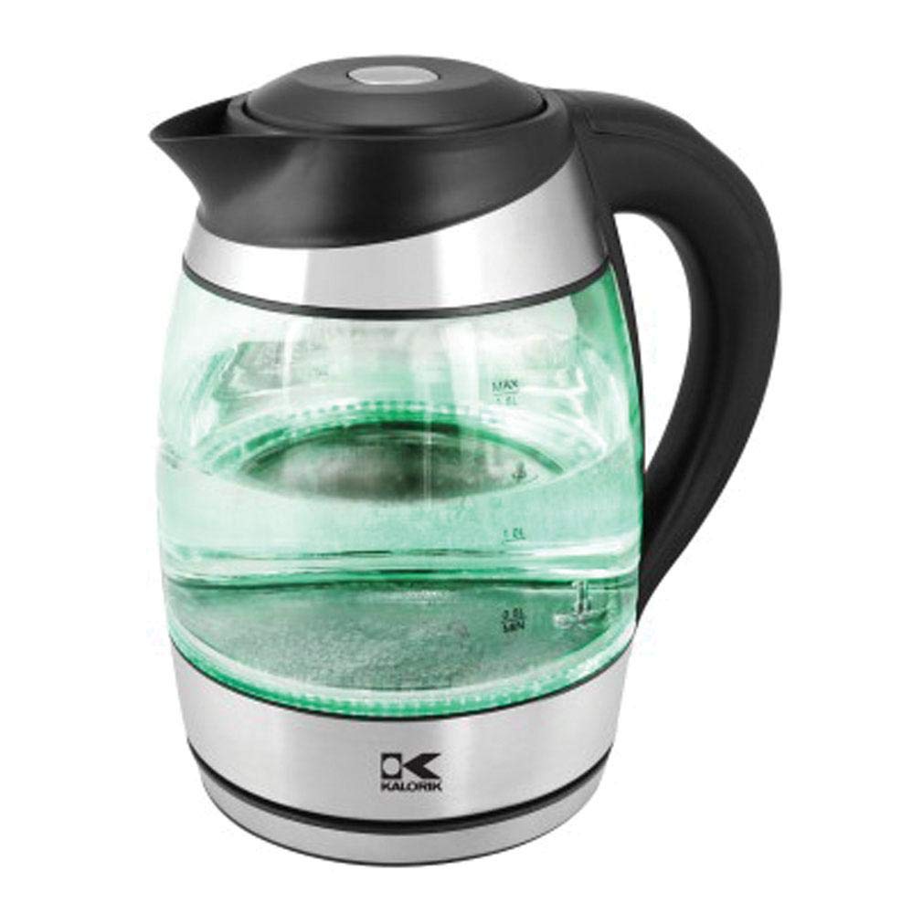 Kalorik JK 42656 BK Digital w Lights LED Water Kettle, 1 EA, Black
