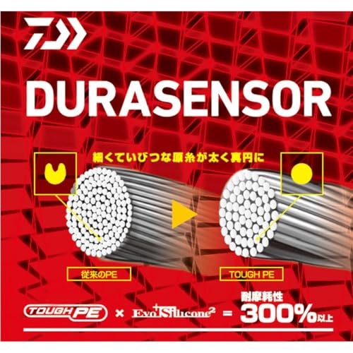 ダイワ(DAIWA) PEライン UVFソルティガデュラセンサーX8+Si2 1.5号 300m マルチカラー 6枚目