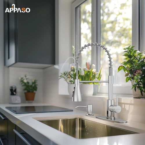 Appaso Touchless Kitchen Faucet, 3 Modes Smart Motion Sensor Kitchen Faucet With Pull Down Sprayer thumb #6