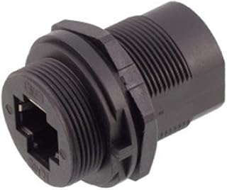 Artemisia 1m Extension Cable Network Waterproof RJ45 Connector CAT5e CAT6a 100M Gigabit IP68 Backplane Panel (Color : Back Panel)