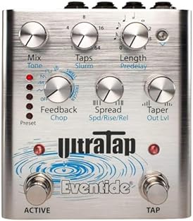 with 1 Guitar/Line Level Input Multi-tap Delay Effects Pedal Momentary/Latching Footswitch Expression/MIDI Input Stereo Outputs