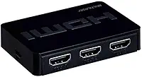 Switch Hdmi 3 Portas 3 em 1 Preto 18M Multi - WI290
