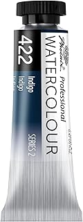 PHOENIX Indigo Watercolor Paint Tube - Professional Watercolor Paint Single Tube - 0.47 Fl Oz / 14ml - Indigo
