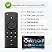 Replacement Voice Remote Fit for Smart Stick(2nd Gen),Stick 4K/Lite,TVs Cube(1st, 2nd Gen),3rd Gen Smart TVs and Some Samsung