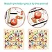 Montessori ABC Alphabet Game Toys for Toddlers Kids - Wooden Puzzle Learning Toys - Early Developmental Activity Encourages Fine Motor Skills and Color Recognition for Babies Ages 1 2 3 4 Years Old