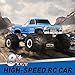 EAZYRC X FMS Fcx24 Smasher 1/24 RC Crawler RTR, RC Monster Truck 4x4, 8+ kph 2-speeds Transmission Off-Road with Battery,USB Charger and 2.4Ghz Remote Control for Adult (blue)