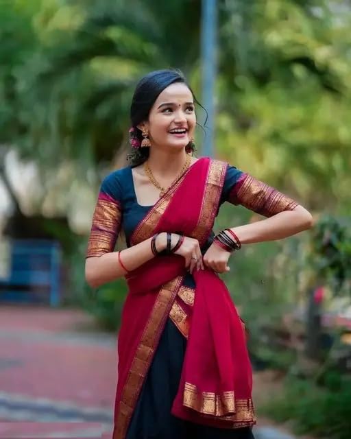 Image of ZITON ARICO MART Women's Indian Traditional Kanjivaram Silk Pure Weaving Lehenga Choli Along With Dupatta And Blouse Piece, Half Saree (Unstitched)