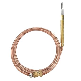 Fireplace Thermocouple, Durable Thermocouple Kit Practical Universal for Induction Cooker for Gas Stove for Heating Equipment for Stove(1500mm)