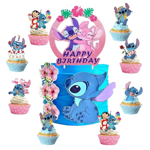 25 Cake Decoration Cupcake Topper für Junge Mädchen Geburtstag Themen PartyC