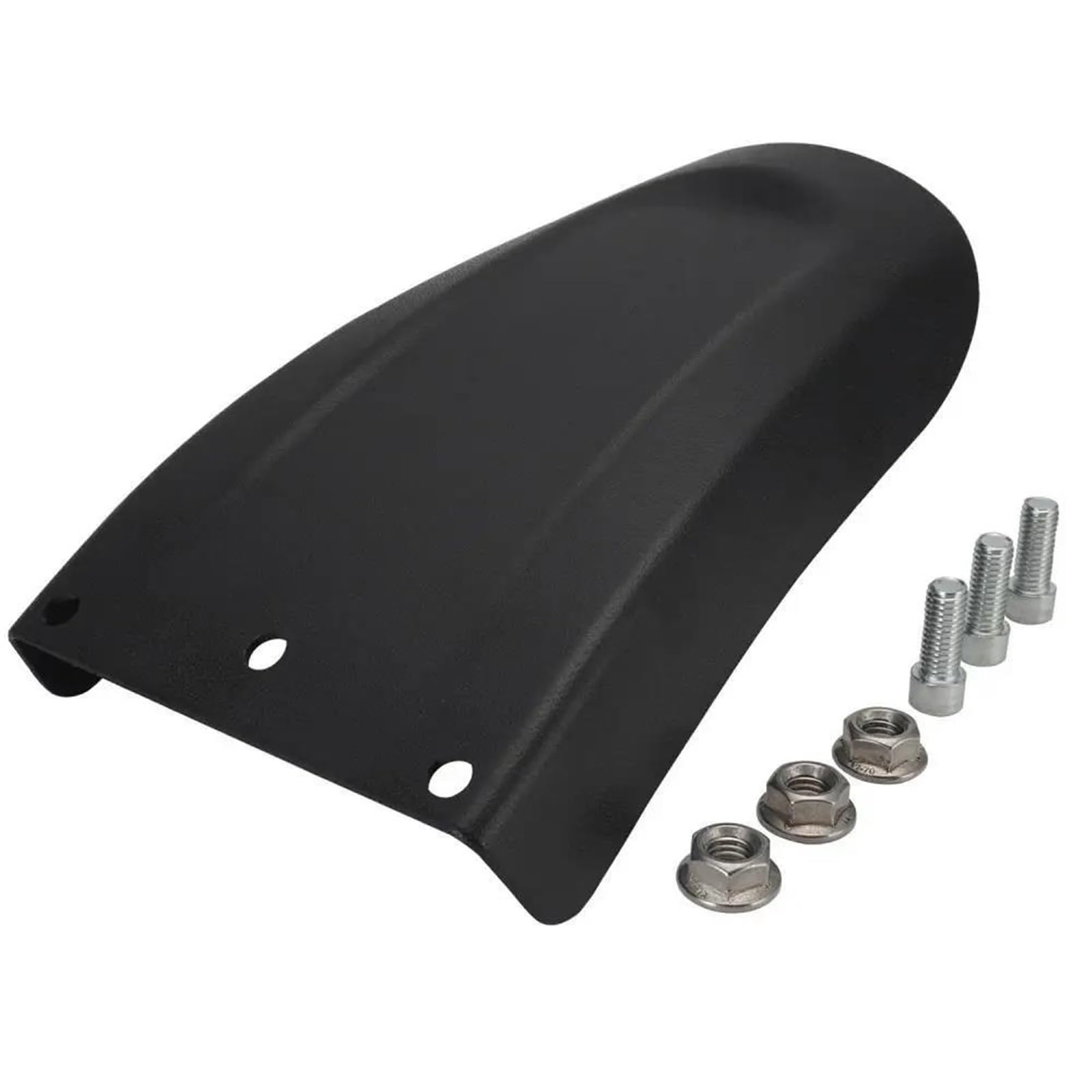 Spatbord 18''x 120mm met kraag - Caferacer