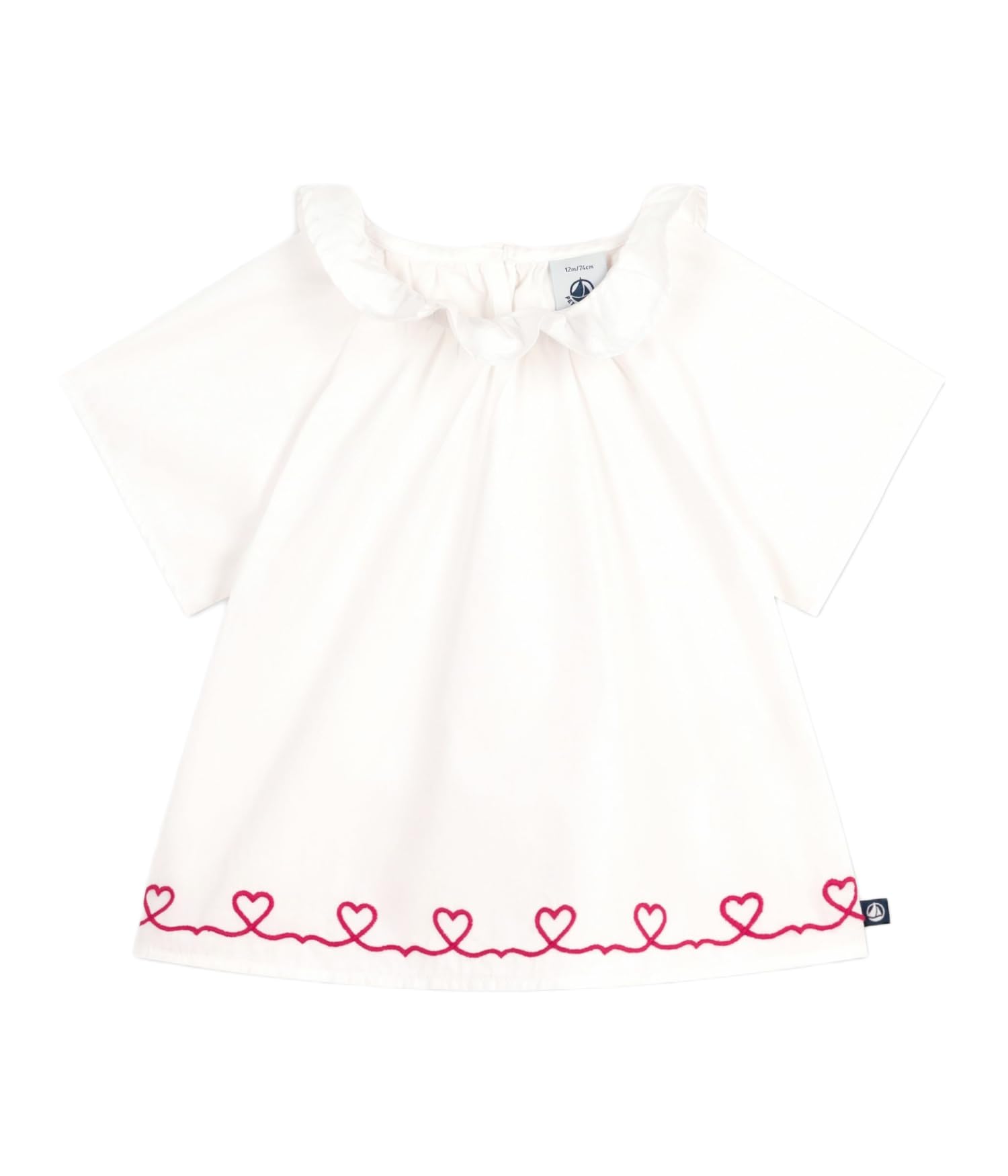 Petit Bateau Clothilde Abbigliamento Giorno Unisex Bambino, Schiuma, 24 Mesi