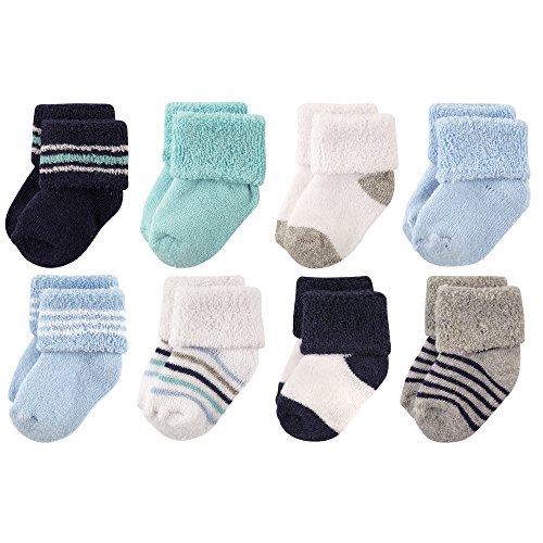 Image of Luvable Friends Baby Newborn and Baby Terry Socks