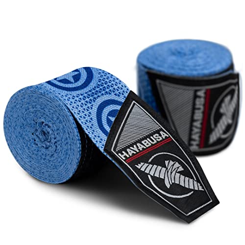Hayabusa Marvel Hero Elite Mexican Style Boxing Hand Wraps for Men & Women - Captain America, 180 Inches