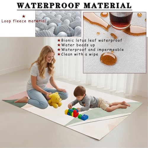 Tapis moderne lavable 60x90cm pour sécuriser un couloir en parquet glissant - 3
