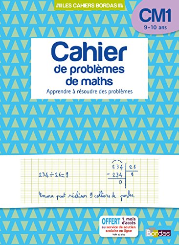 Télécharger Cahier de problèmes de maths CM1 Francais PDF
