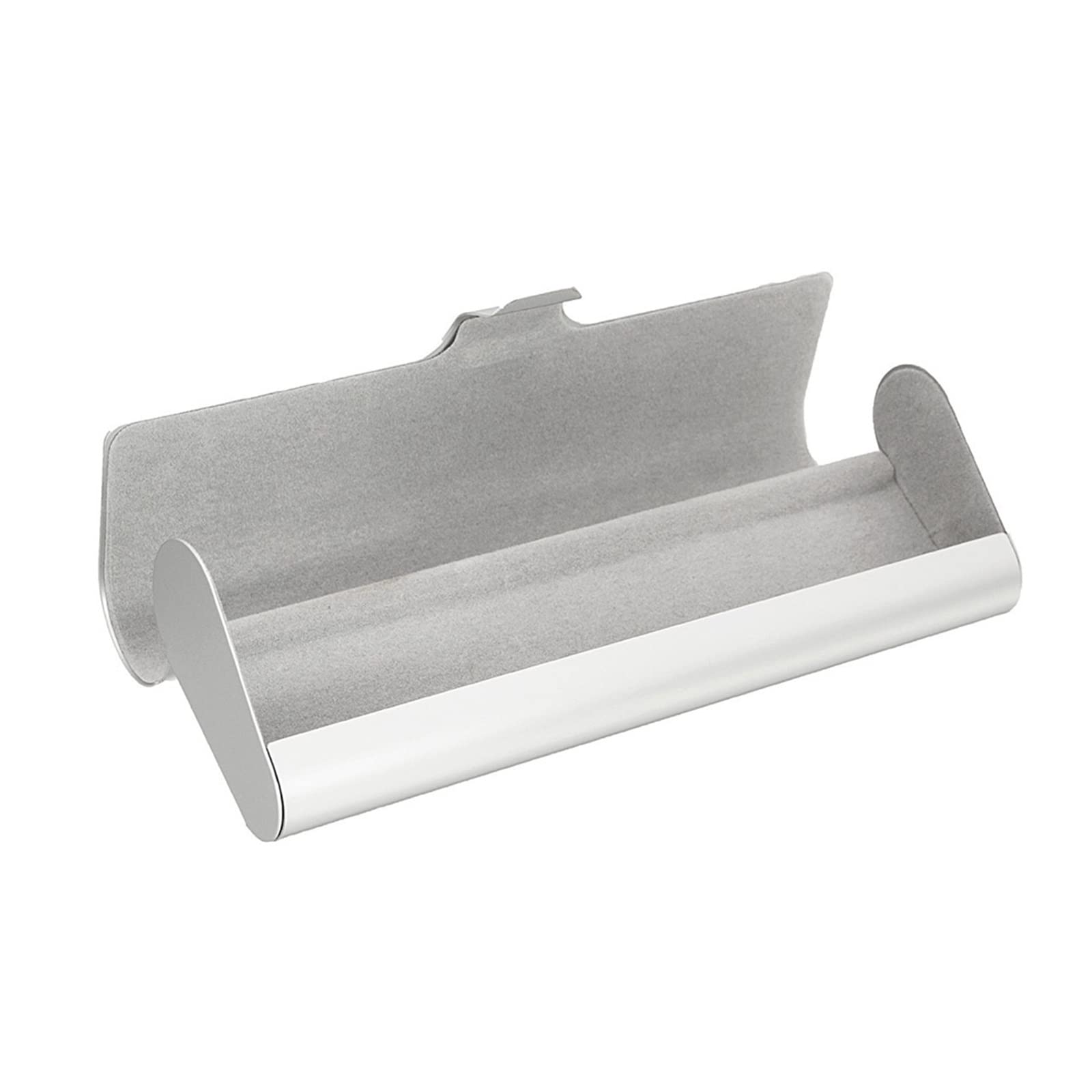 1 szt. smukły matowy twardy metal okulary ochrona okularów czarne srebrne etui na okulary podróżny przenośny uchwyt pudełko pudełka na prezenty