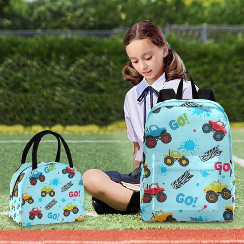 Sac à dos adolescents robuste et sa boîte à déjeuner assortie - 7
