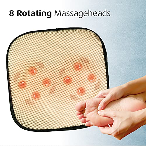 Fußwärmer Prorelax Shiatsu Massagerät mit Wärmefunktion