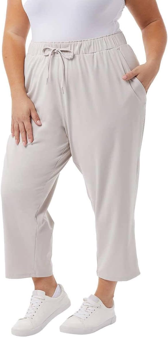 32 Degrees Yoga Pants - Capri for Women - Outdoor Pants with Drawstring - Image 5