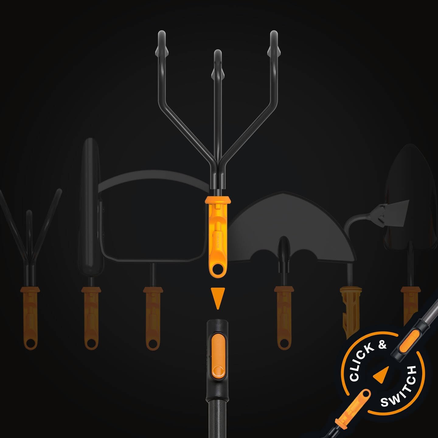 Fiskars OneClick Cultivator