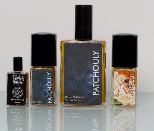 Patchouli extrait de parfum intense lot de 4 pour connaisseurs