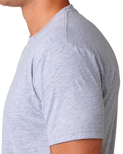 Next Level Mens Cotton Crew - MAROON - L - (Style # 3600 - Original Label)2