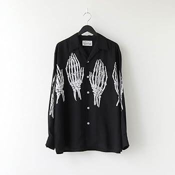【新品】ワコマリア 長袖ドクロシャツ Amazon.co.jp: [WAYWOC] WACKO MARIA ワコマリア シャツ 長袖