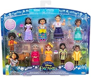 Disney Encanto Ultimate Madrigal Gift Set, Includes 10 Family Members and 9 Removable Accessory Pieces For Added Play, Ideal For Ages 3+