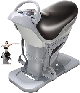 Simulator Equestrian Trainer, Home Electric Horse Riding Machine, Hip Exercise Trainer, Abdominal Fitness Machine, 20 Speed Settings, Calorie Monitoring Fitness Equipment