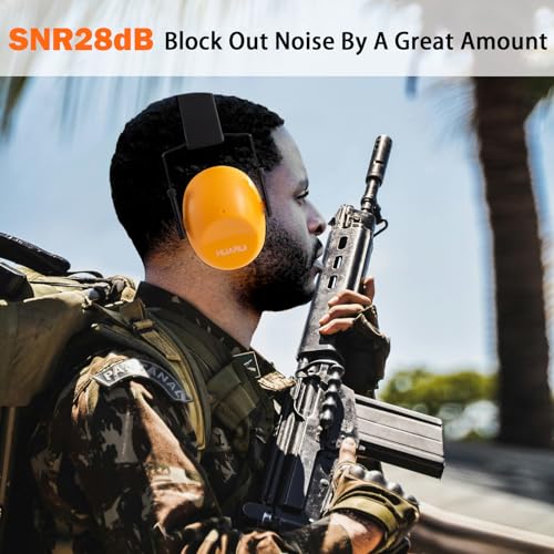 HUARUI Ear Protection noise cancelling headphones For Adults, Children, Sensory Autism Hearing Protection Safety Earmuffs - Image 6