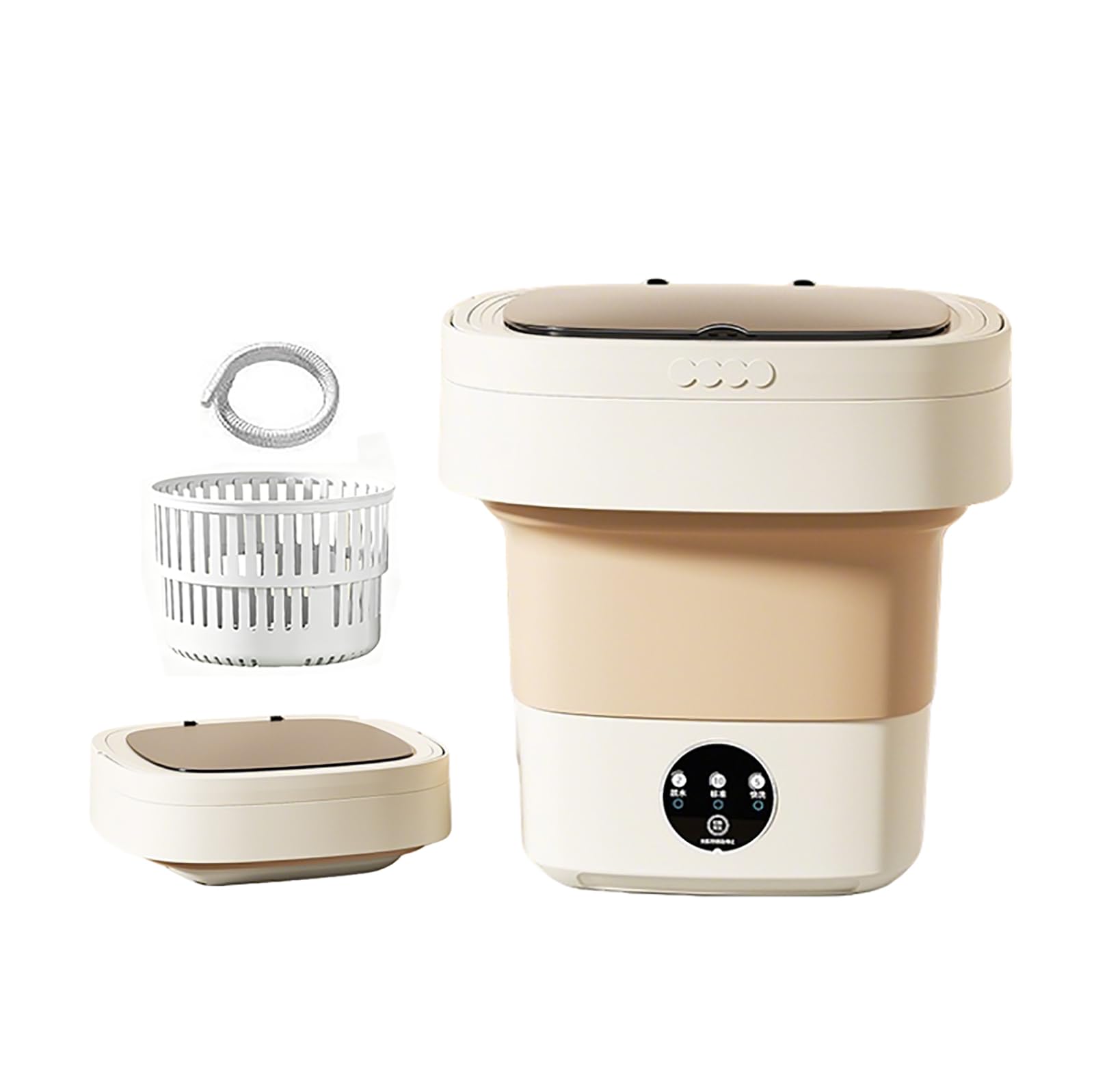 Laveuse déshydrateur 2 en 1 compacte pour laver le linge délicat en appartement