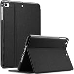 ProCase Book Cover for iPad Mini 5 Generation 2019/ Mini 4 3 2 1, Slim Stand Protective Folio Case Smart Cover for iPad Mini 5/4/3/2/1 -Black