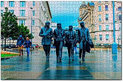 Puzzles Angleterre The Beatles Memorial Liverpool Puzzle 1000 pièces pour Adultes et Famille Cadeau de Voyage en Bois Souvenir 70 * 50cm - Les Beatles, Paul McCartney, John Lennon, RIngo Starr, George Harrison Puzzles Angleterre The Beatles Memorial Liverpool Puzzle 1000 pièces pour Adultes et Famille Cadeau de Voyage en Bois Souvenir 70 * 50cm