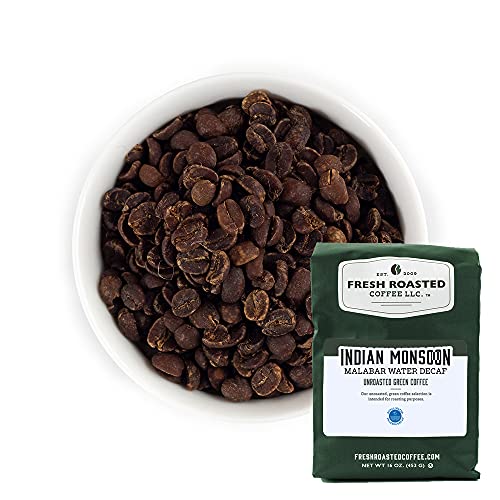 Fresh Roasted Coffee, Unroasted Water Process Decaf Home Roasting Starter Kit, Kosher #TOP4