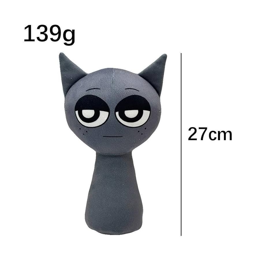 Amazon.co.jp: グレー グレイぬいぐるみスプランキーSprunki品音