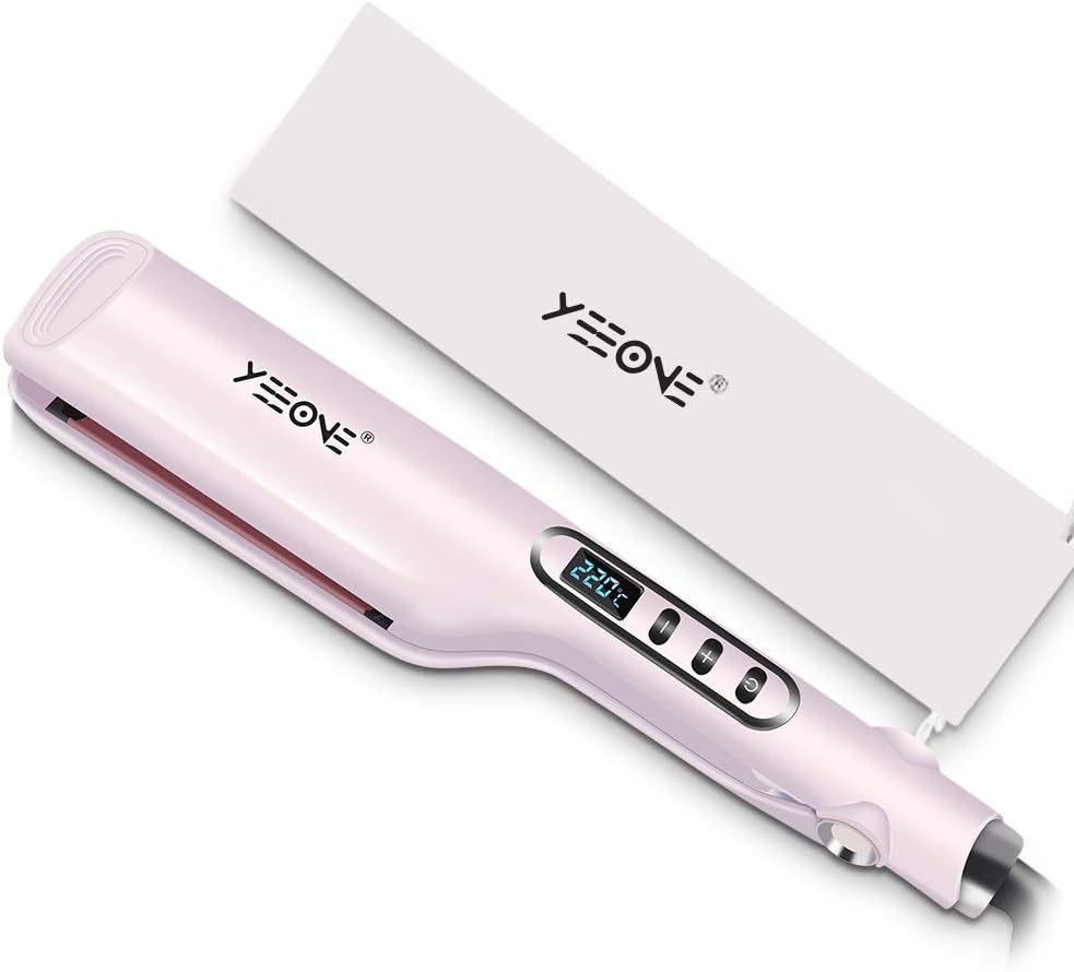 YEEONE Hair Curling Iron Wand Deep Barrel Hair Wavers Crimpers Hair Waving  Styling Tools with Digital LCD Display and Adjustable Temperature Settings  : Amazon.co.uk: Beauty