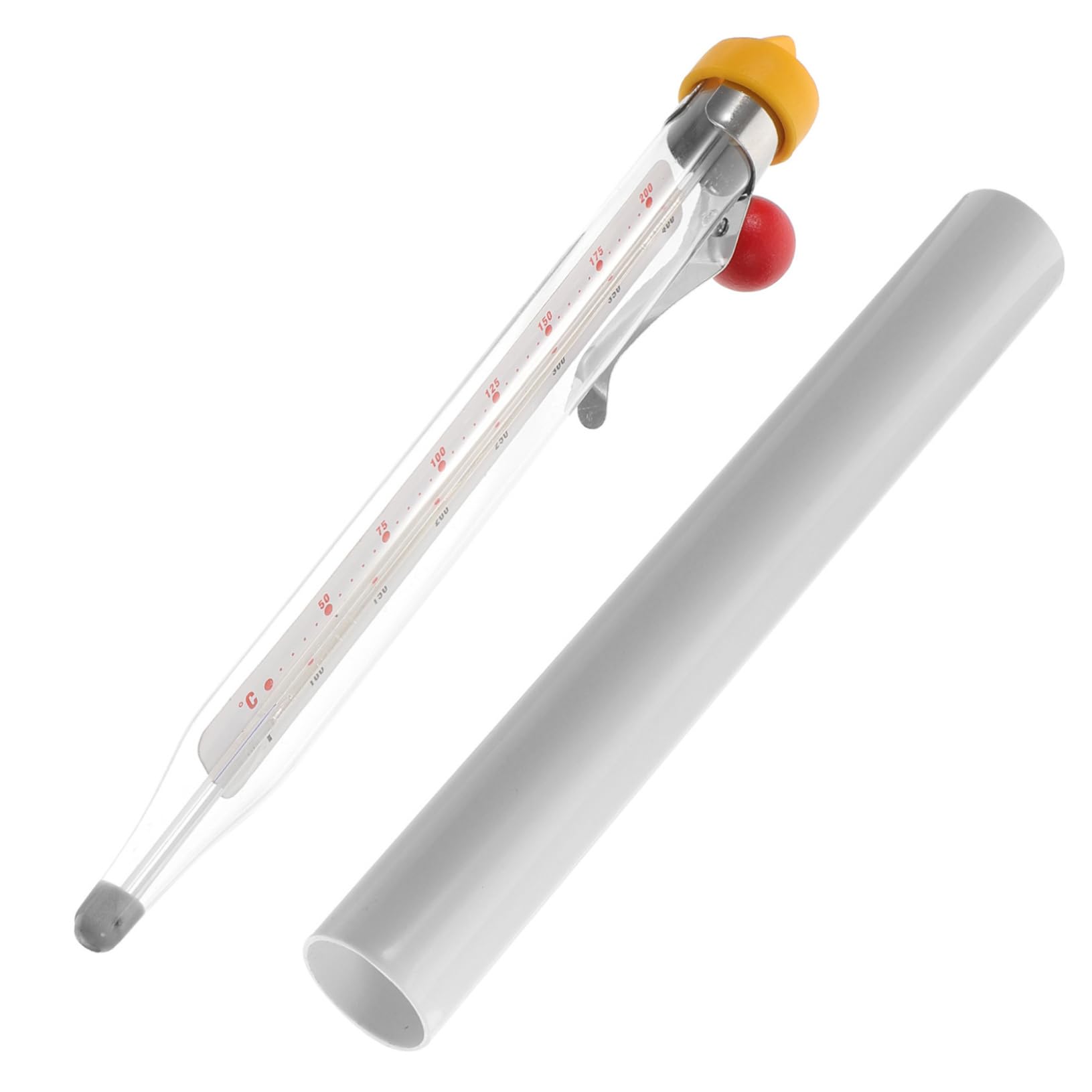 COLLBATH 1 Set Baking Thermometer Jelly Making Thermometer Baking Use Thermometer Kitchen Supplies Thermometer for Kitchen Thermometer for Baking Kitchen Tool Thermometer Tool Glass