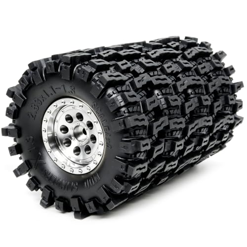 HOBBYSOUL Stainless Steel 1.3 Wheels and Tires