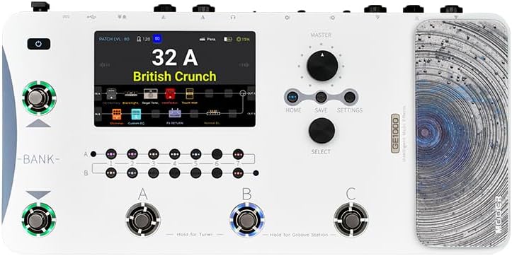 MOOER GE1000 Dual Effects Chain Processor