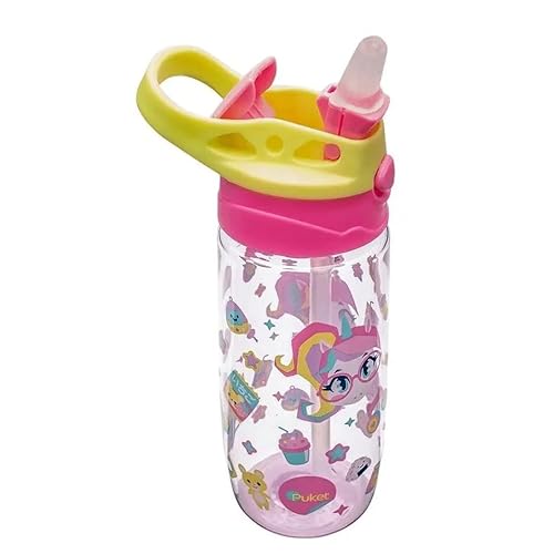 Kit Garrafa + Marmita Unicornio Kawaii Puket