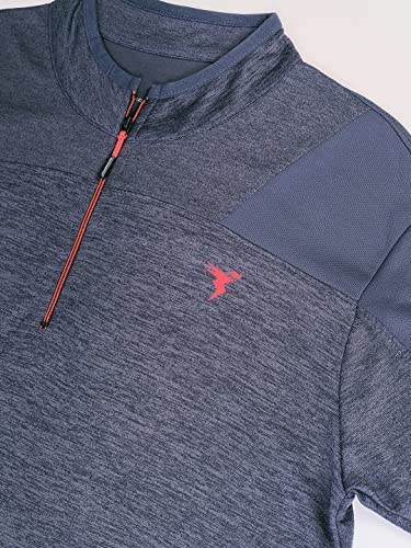 Image of TECHNOSPORT Men's Slim Fit Active T-Shirt - (MTP512 P) Pack of 1