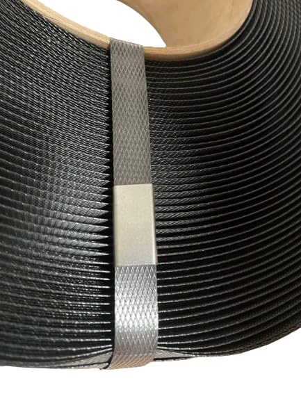 Pack de 500 unidades de Uniones Metálicas para sellar flejar fleje de polipropileno plastico - Para flejes de 12 o 13mm de anchura