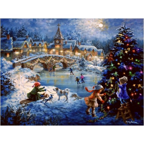 A Joyful Celebration 1000pc Jigsaw Puzzle by Nicky Boehme