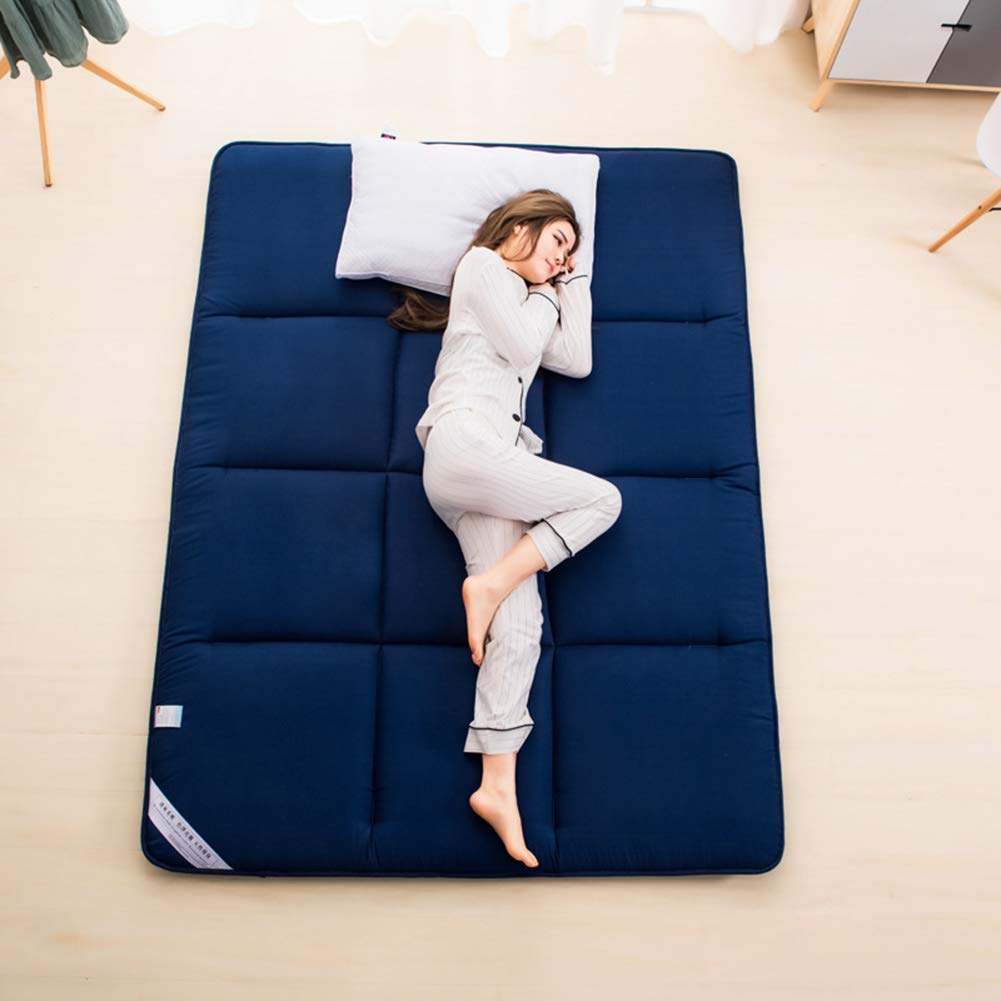 Matelas Futon Japonais Épais Pliable 135x190cm - Tatami Respirant Et Confortable