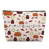 Friends TV Show Merchandise Gifts for Women Travel Cosmetic Bag, Funny Friends TV Show Merchandise Birthday...