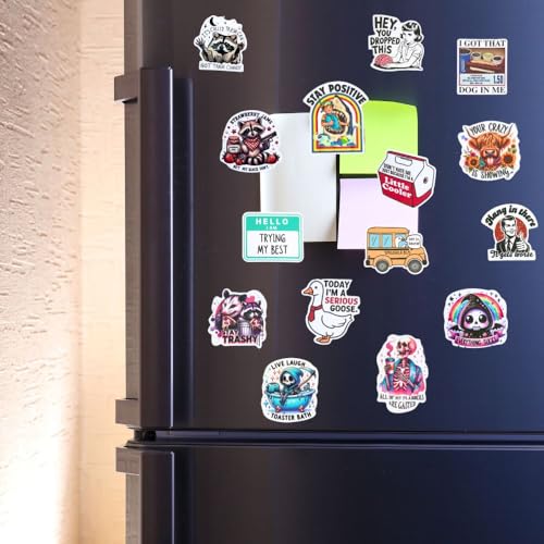 Set de 25 imanes divertidos decorativos para refrigerador miniatura 3