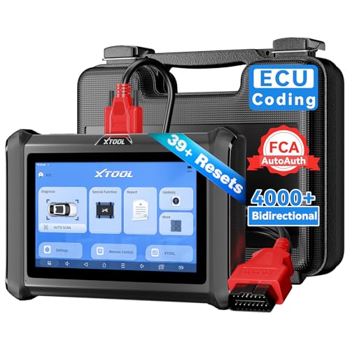 TSB 6 XTOOL D7S Bidirectional Scan Tool, 2026 AI-Assisted OBD2 Scanner Diagnostic Tool with FCA AutoAuth, All System Car Scanner, 39+ Resets, ECU C0ding, PMI, Upgrade of D7, Crankshaft Relearn, CAN FD/DoIP