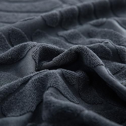 Housse de canapé d'angle en forme de L extensible en velours premium - 5