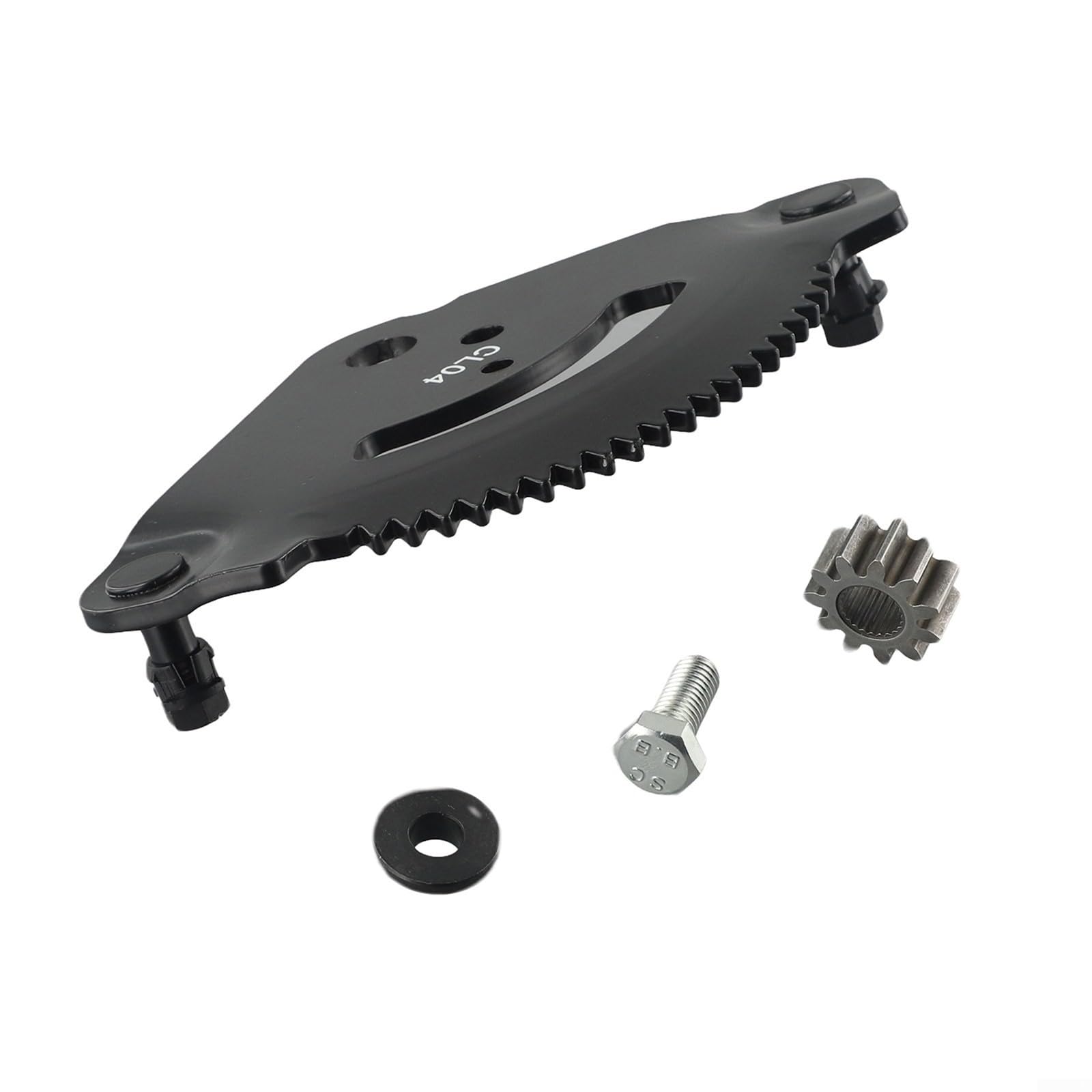 Plaque de direction et pignon pour 7171550F 7171550 7171550 7171554 Pièces de rechange en métal compatibles pour 717 1550F avec matériel de montage