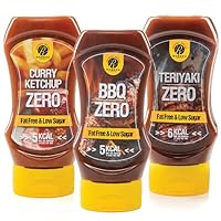 SANS SUCRE ET PEU DE GRAS Comme la VINAIGRETTE ÉPICÉE À L'AIL, toutes les sauces Rabeko Zero sont des sauces sans sucre et faibles en gras et toujours extra-délicieuses pour les grillades, les hamburgers, les poke bowls, les frites, les collations, l...